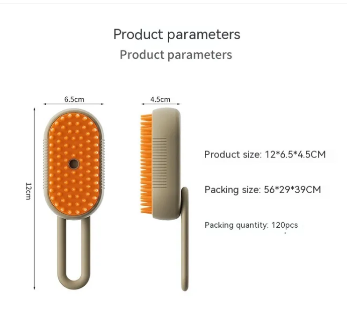 PetSpa™ Steam Brush 3-in-1