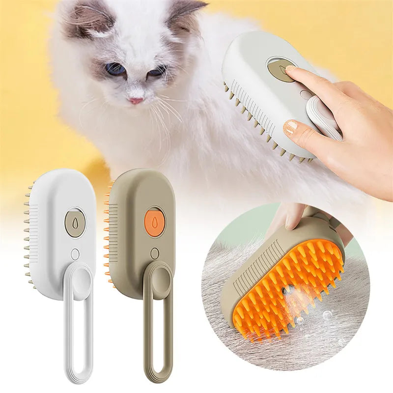 PetSpa™ Steam Brush 3-in-1